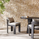 Jackson Outdoor Metal Armless Dining Chair