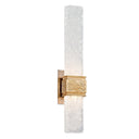 Gold Leaf Freeze Wall Sconce 4.75" by Corbett Lighting