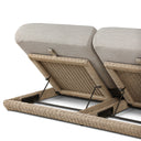 Evander Outdoor Double Chaise