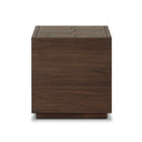 Ridge Outdoor Square End Table