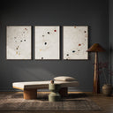 In Flight Triptych By Patricia Vargas