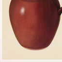 Economy Redware Jug By Edward White