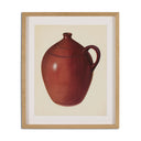 Economy Redware Jug By Edward White