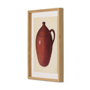 Economy Redware Jug By Edward White