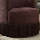 Aurora Fringe Swivel Chair