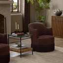Aurora Fringe Swivel Chair
