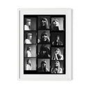 Joni Mitchell Contact Sheet By Getty Images