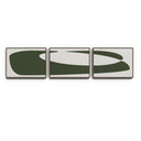 Organic Curves 2 Triptych By FH Art Studio