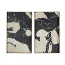 Fragment Diptych by Douglas Galloway
