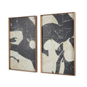 Fragment Diptych by Douglas Galloway