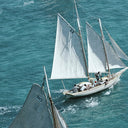 Sailing in the Bahamas By Slim Aarons