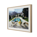 Poolside Gossip By Slim Aarons