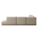 Adler Outdoor 5-Piece Sectional + Bumper Chaise