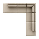 Adler Outdoor 5-Piece Sectional + Bumper Chaise