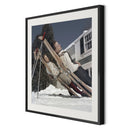 NEW ENGLAND SKIING BY SLIM AARONS