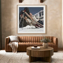 NEW ENGLAND SKIING BY SLIM AARONS