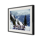 Lounging In Gstaad by  Slim Aarons