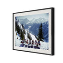 Lounging In Gstaad by  Slim Aarons
