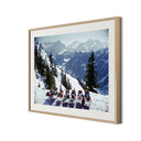 Lounging In Gstaad by  Slim Aarons