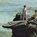 A NICE SPOT FOR LUNCH BY SLIM AARONS