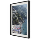 BEACH IN POSITANO BY SLIM AARONS