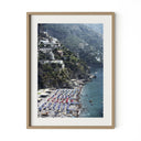 BEACH IN POSITANO BY SLIM AARONS