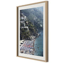 BEACH IN POSITANO BY SLIM AARONS