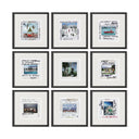 Travel Slides Set of 9 By Slim Aarons