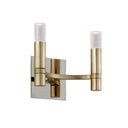 Warm Silver Leaf Nexus Chandelier 49.25" by Corbett Lighting, view 2