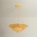 Vintage Gold Leaf Spring Valley Pendant 24" by Hudson Valley, view 2