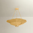 Vintage Gold Leaf Spring Valley Chandelier 36.5" by Hudson Valley, view 6