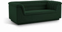 Cascade 72" Boucle Fabric Upholstered Loveseat - Green