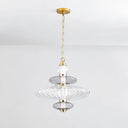Aged Brass Williams Pendant 19" by Hudson Valley, view 2