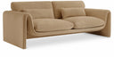 Sloan 86" Velvet Upholstered Sofa - Camel