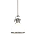 Polished Nickel Randolph Pendant 13" by Hudson Valley