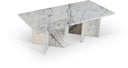 Verona Genuine Marble Coffee Table - White