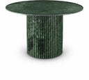 Genoa 48" Marble Dining Table - Green