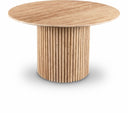 Genoa 48" Travertine Dining Table - Natural