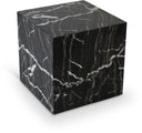 Bolzano Marble End Table - Black