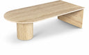 Salerno Travertine Coffee Table - Natural