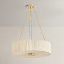Aged Brass Camby Chandelier 30" by Hudson Valley, view 3