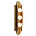 Vintage Brass Hopper Wall Sconce 4.5" x 23.75" by Corbett Lighting