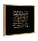 Gold Teeth - with hand-applied Gold Leaf