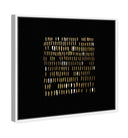 Gold Teeth - with hand-applied Gold Leaf