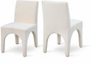 Gramercy Linen Textured Fabric Upholstered Dining Chair - Beige