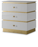 Esme Side Table - White