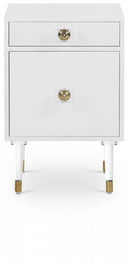 Lia Side Table - White
