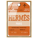 Paris Fashion Luggage Tag