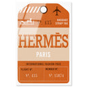 Paris Fashion Luggage Tag