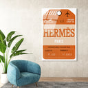 Paris Fashion Luggage Tag